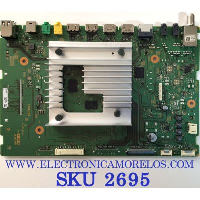 MAIN PARA SMART TV SONY 4K (3840X2160) UHD / NUMERO DE PARTE A-5027-308-A 434 / 1-009-724-21 / A5027308A / 434 / NUMERO DE DISPLAY LC750EQY(SN)(A1) / MODELO KD-75X80J